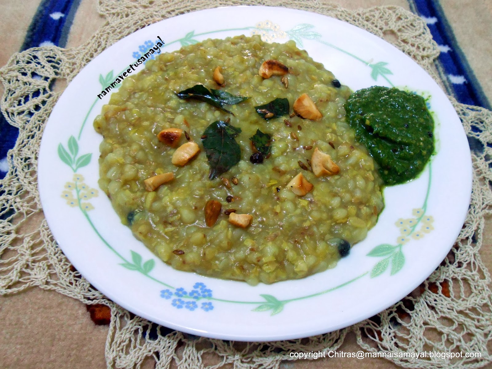kalakkalsamayal Buckwheat Pongal