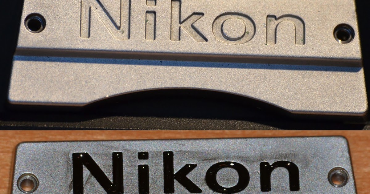 Koen Delvaux's blog Filling engraved letters with black paint