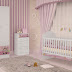 Quarto de bebê rosa, esse é para menina