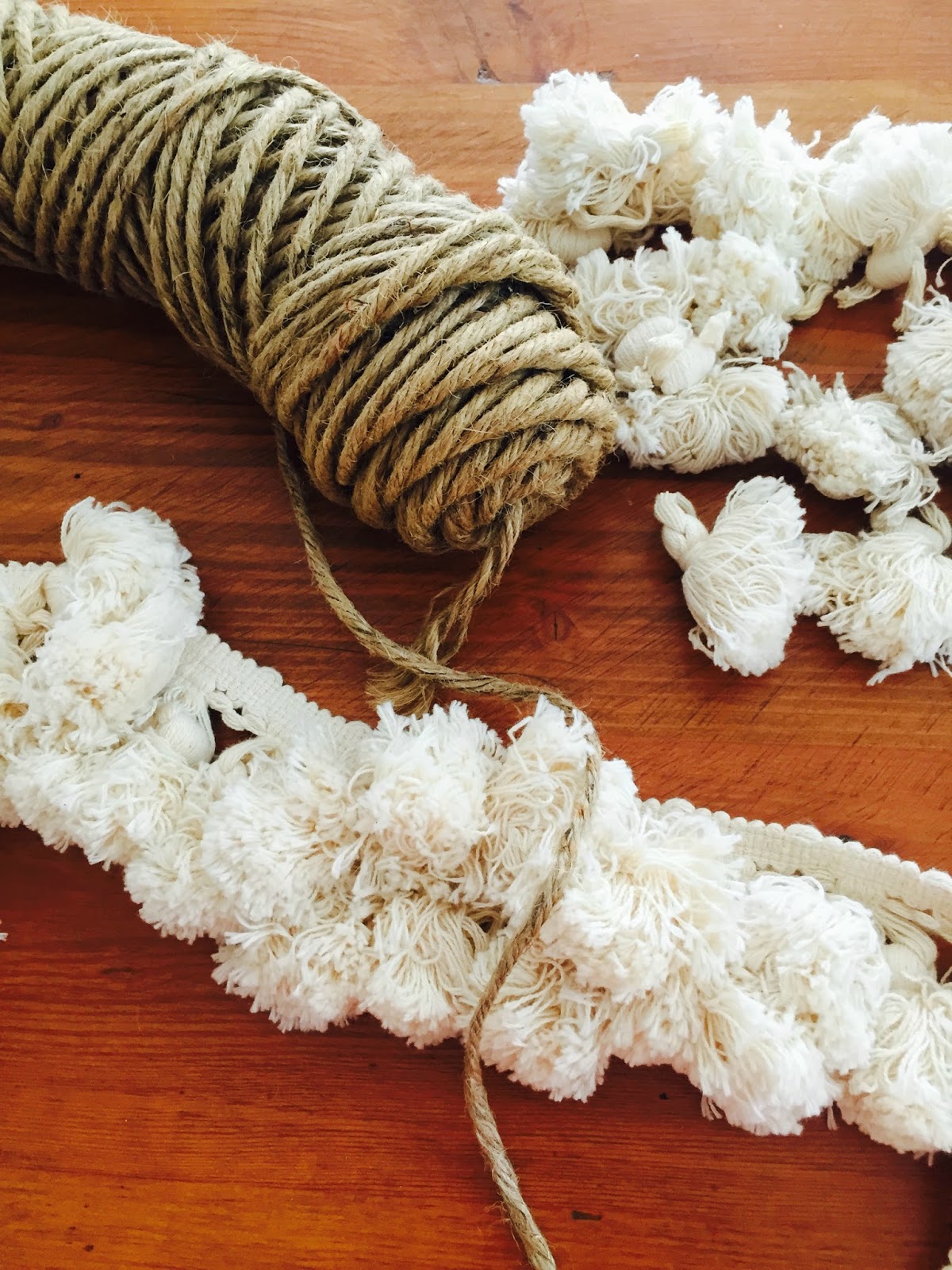 D.D.'s Cottage and Design How to make a Tassel Garland