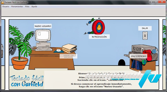 Aprende a Usar el Teclado con Garfield Aprende a Usar el Teclado con Garfield