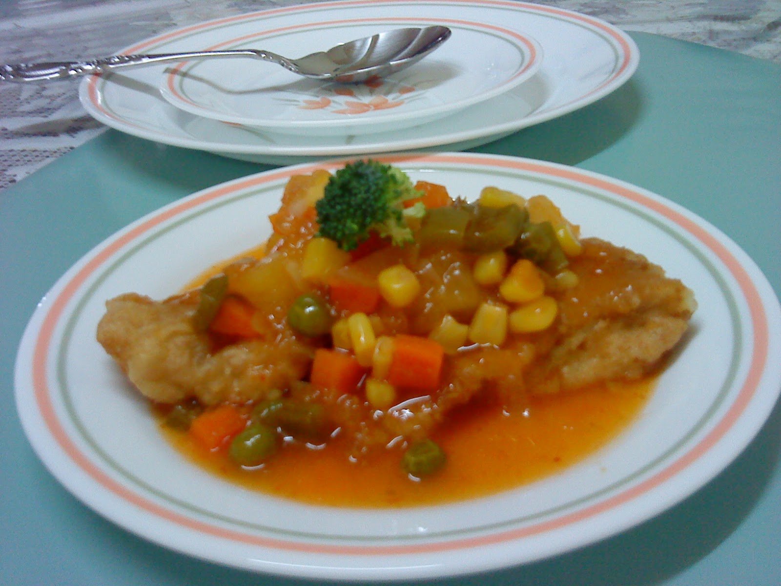 Ikan Dori Masam Manis Bersama Nenas | Resepi Masakan Malaysia