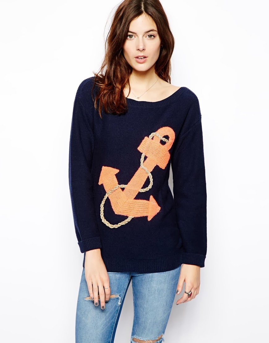 Nautical by Nature | Nautical Sweaters ASOS Anchor Sweater