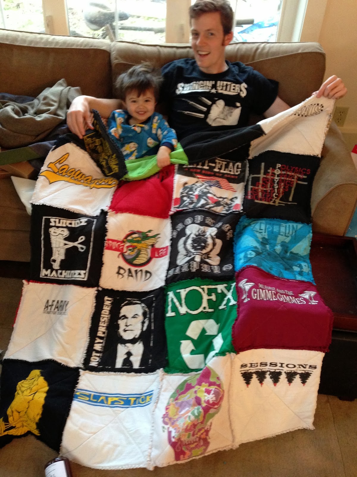 Patchwork Making Blanket Out Of Old T Shirts Patterns Free Making