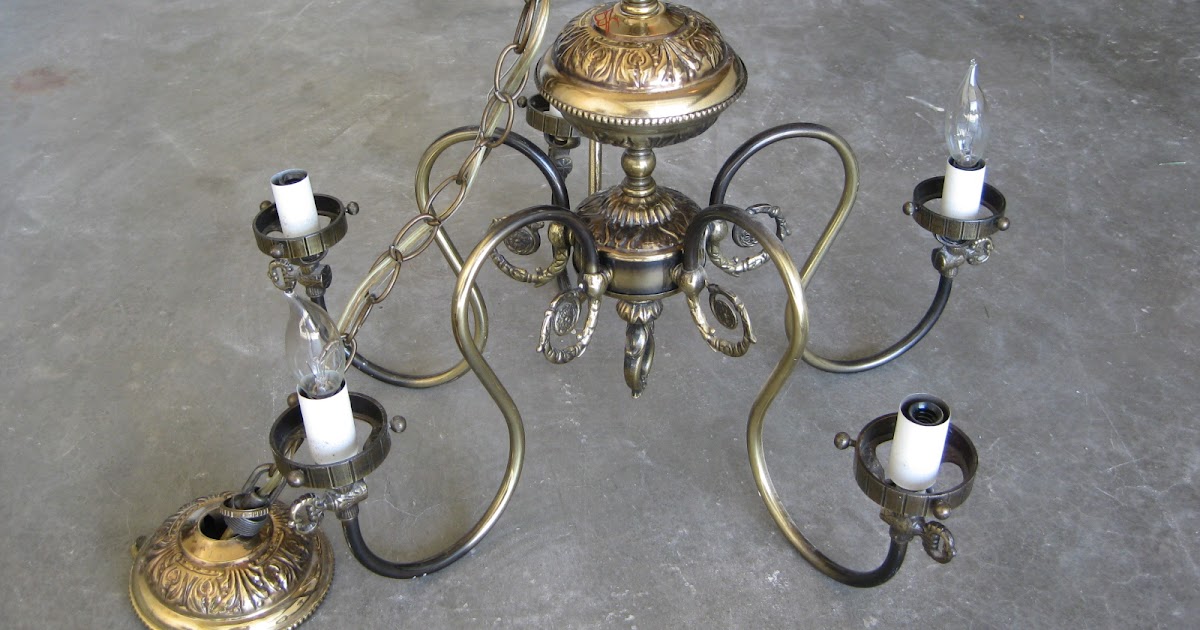 TDA decorating and design Rewiring The Chandelier It Actually Works!