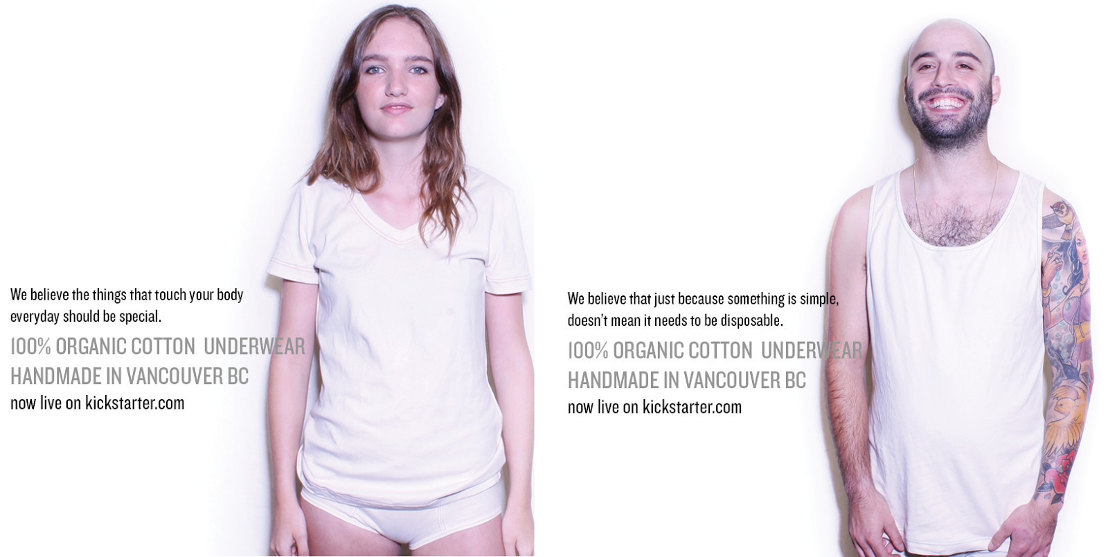 Can changing your underwear, change the world?