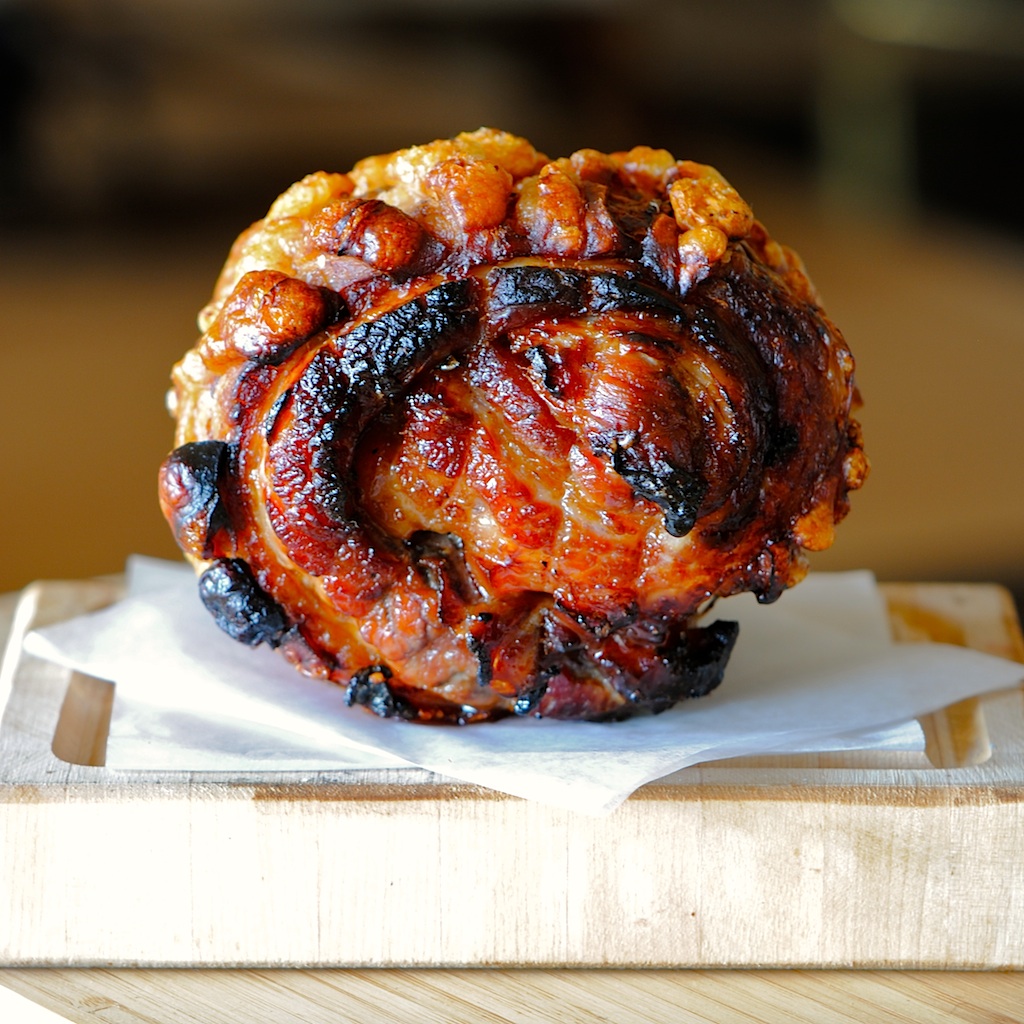 JULES FOOD... Soy Sesame Ginger Marinated Pork Belly Roll Roasted