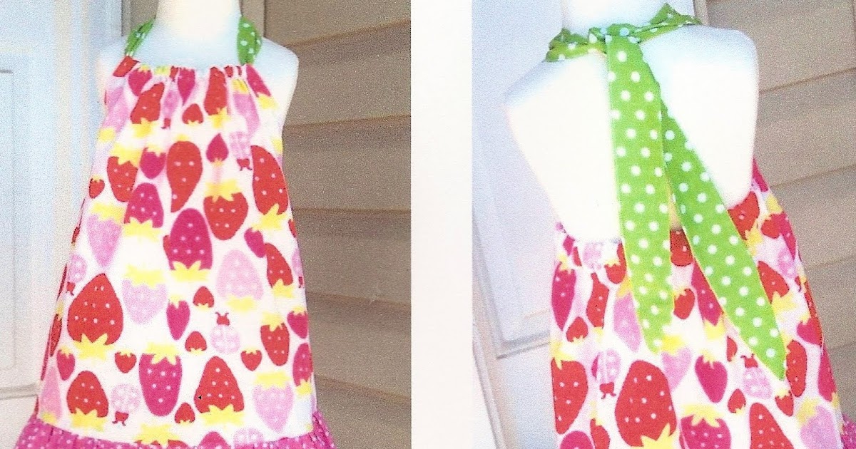 Pillowcase Dresses Completed!