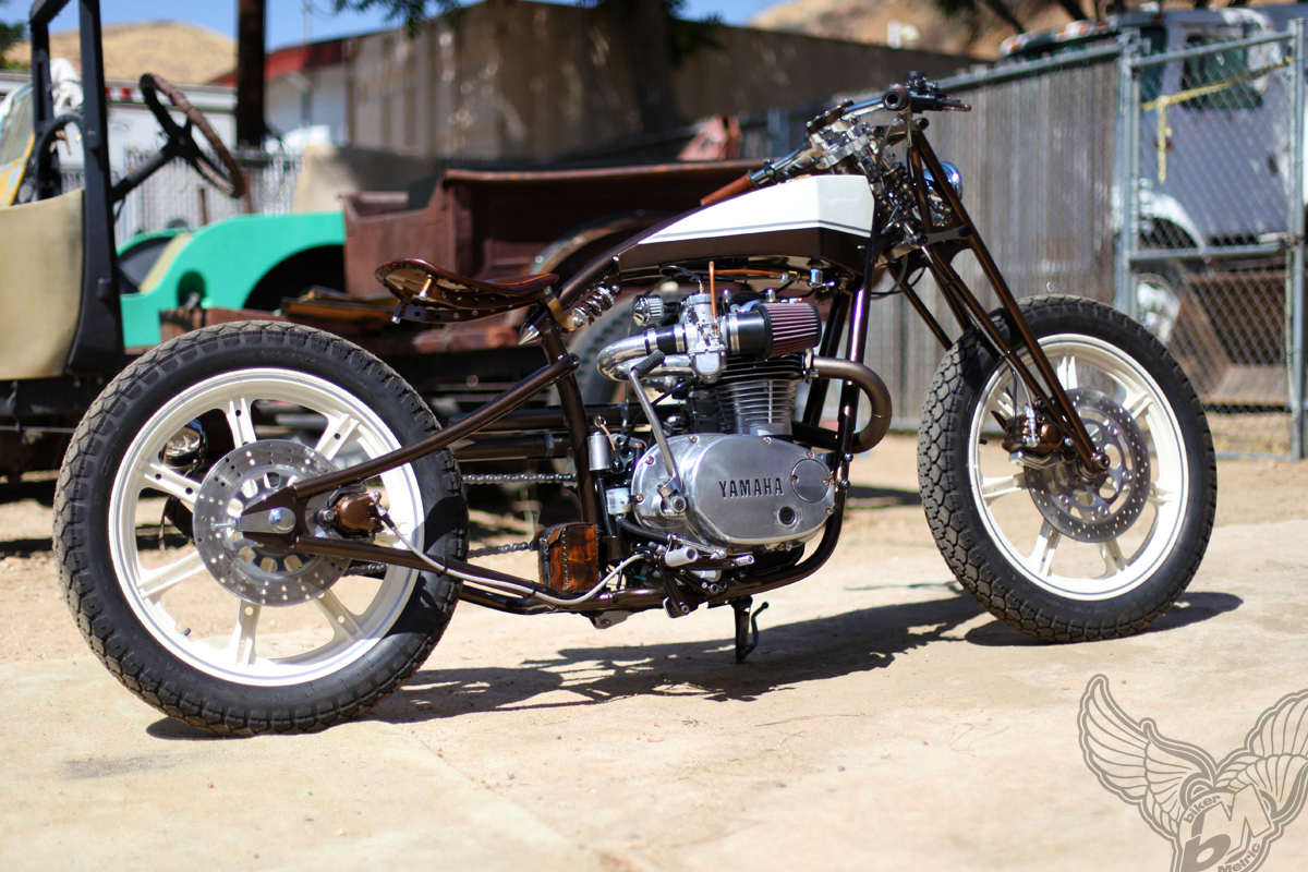 custom yamaha xs650 boardtracker / bobber