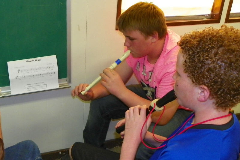 Mrs. King's Music Class Recorder Karate