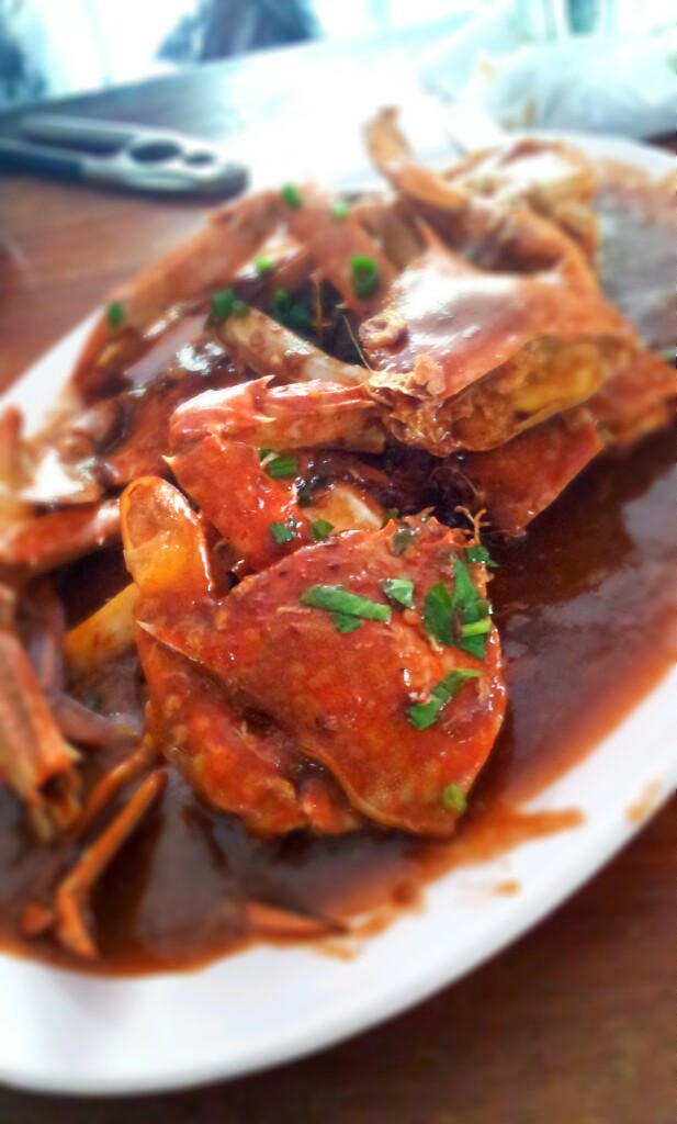 mommaplate filled with food Mee Ketam Kuala Juru