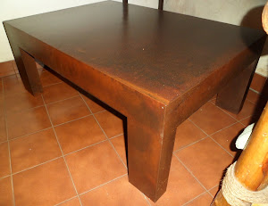 MUEBLES - Mesa de chapa Forte