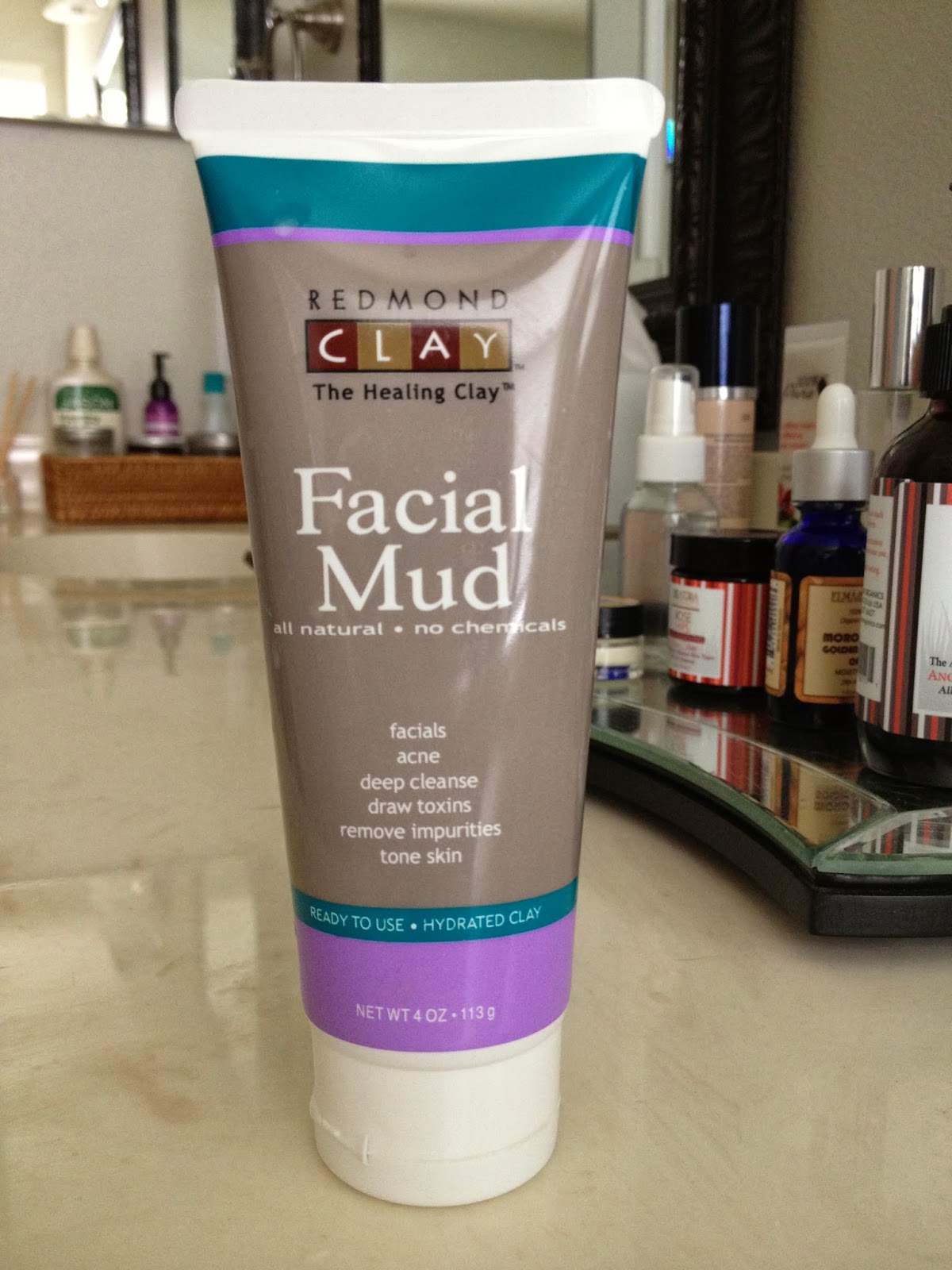 Clarifying Bentonite Clay Facial Mask for Beautiful Skin Overthrow Martha