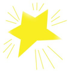 Beautiful picture of rays of Christmas star drawing