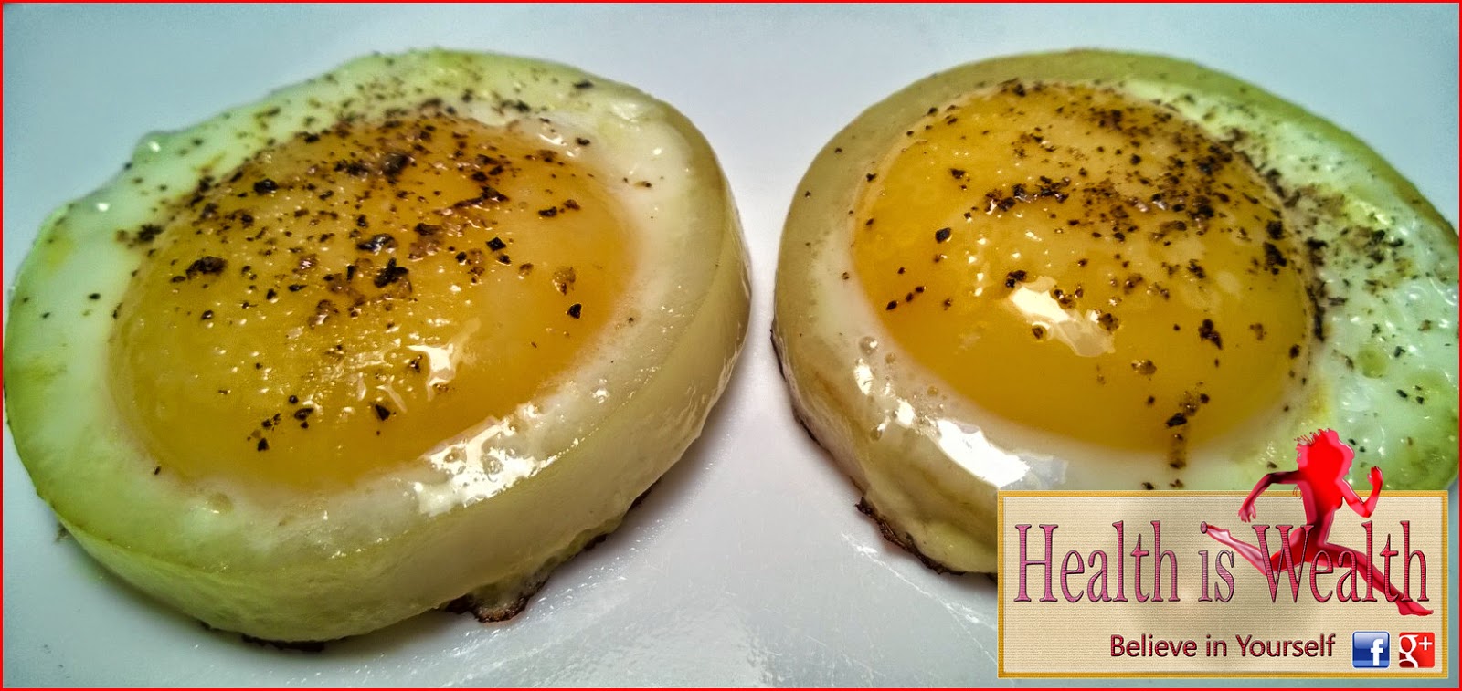 Strong and Beyond Onion Ring Baked Eggs