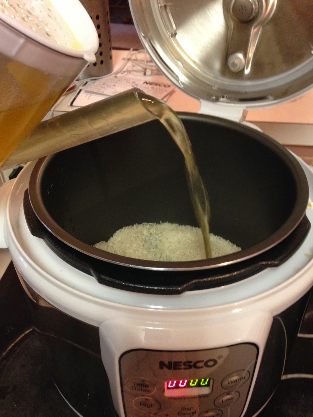 Tracy Cooks in Austin MORE with the NEW NESCO PRESSURE COOKER, sticky