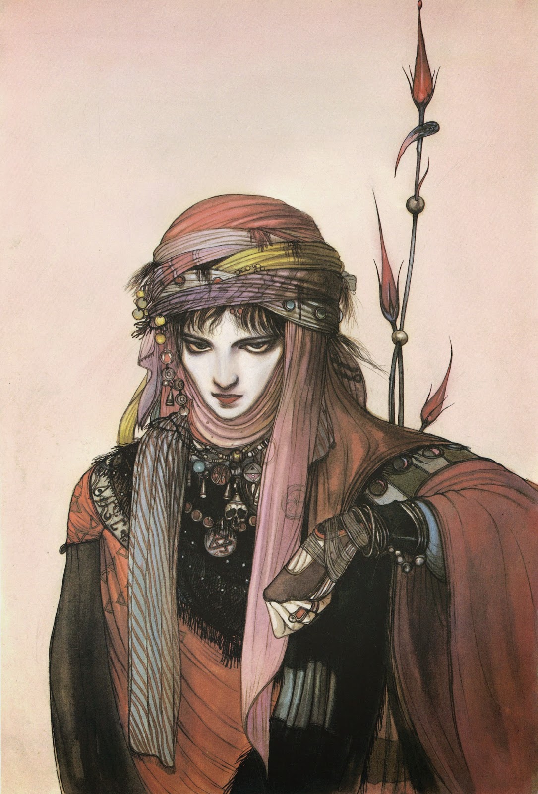 Download Yoshitaka Amano Illustrator Art People Gallery For iPhone Wallpaper Yoshitaka Amano Illustrator Art People Gallery For Android Free