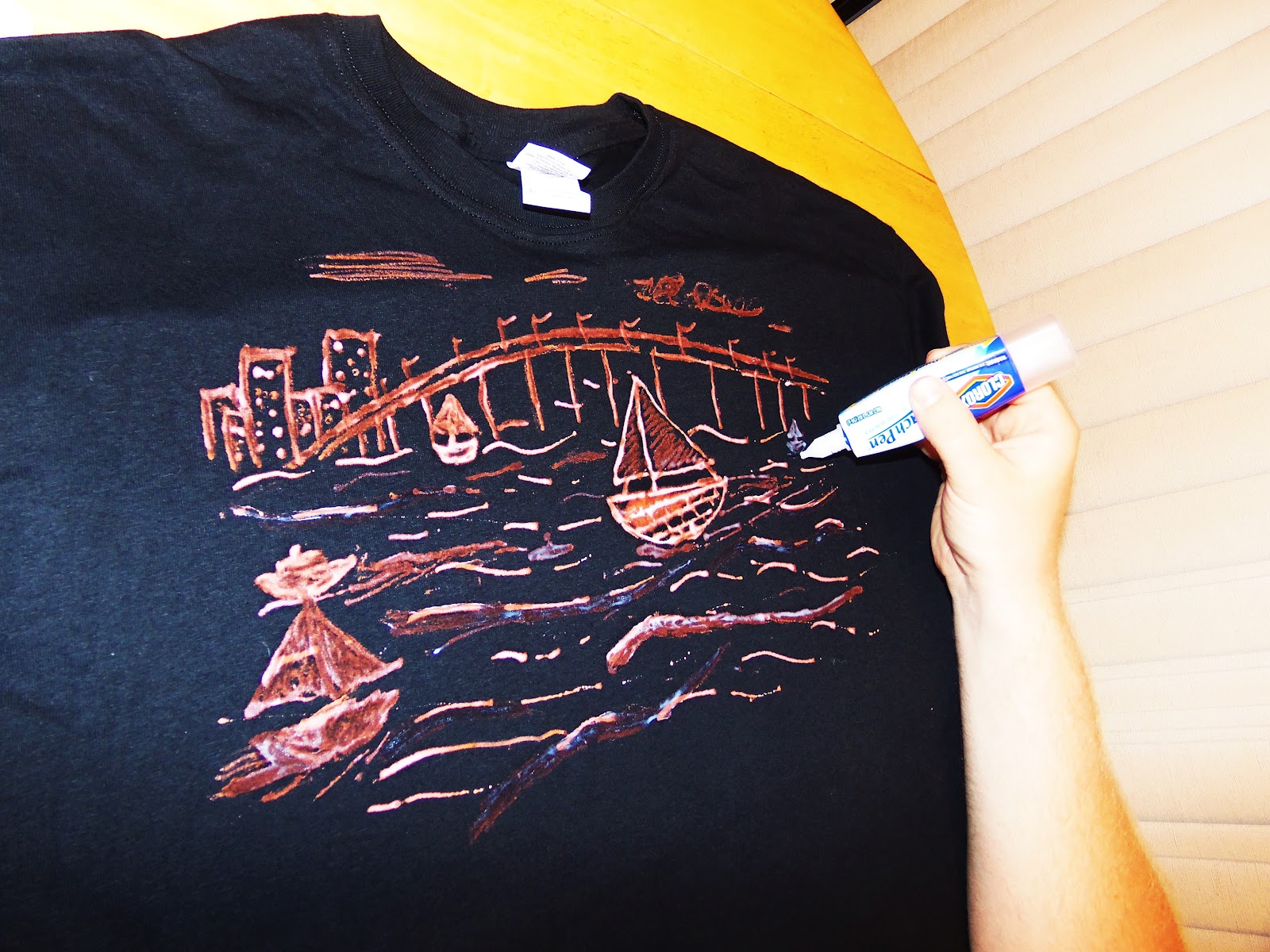 HollysHome Family Life Decorating TShirts With Bleach