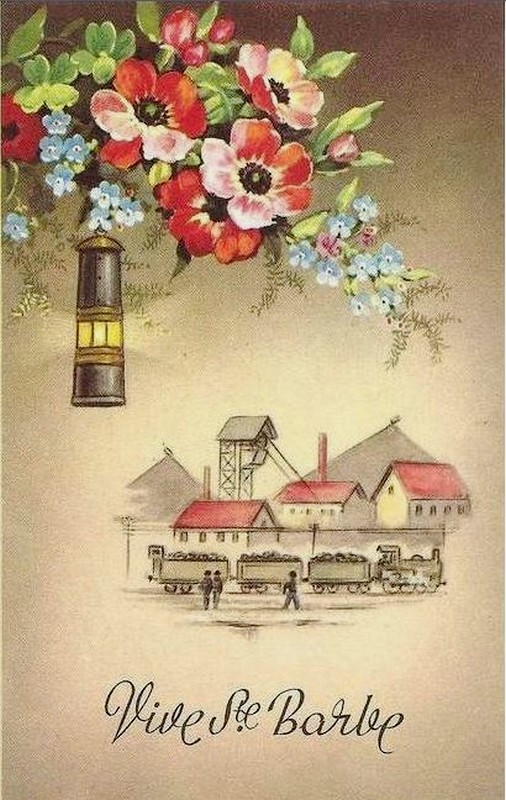 BIENVENUE CHEZ LE RAT MUTANT: CARTE ANCIENNE : VIVE ST ELOI, VIVE STE