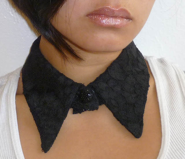 Weird Clothes 3 ways to wear your DIY detachable collar