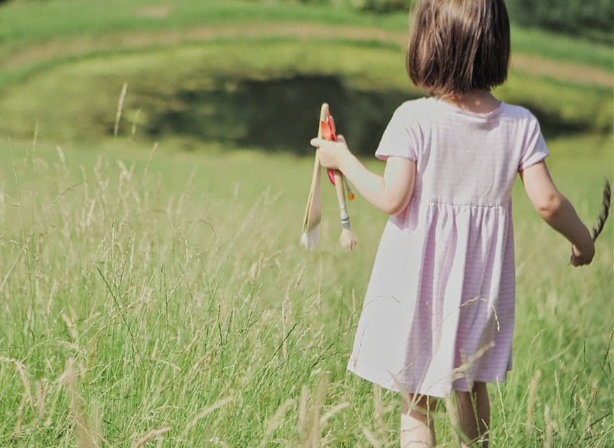 自閉症の少女が魅せる傑作絵画