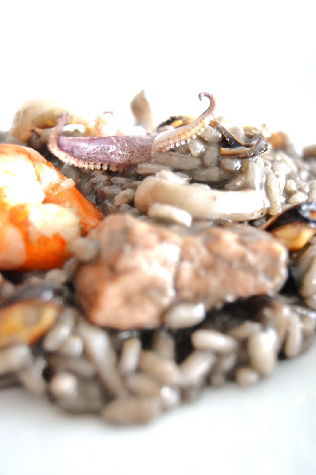 Risotto Nero ai Frutti di Mare Sabores da Alma