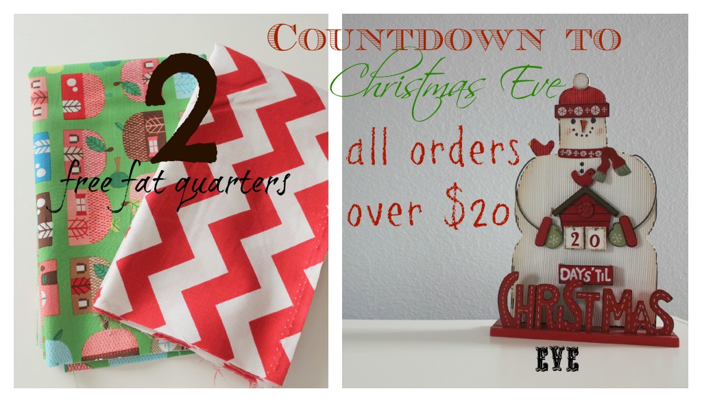 POPPYSEED FABRICS: Countdown to Christmas Eve Day 20