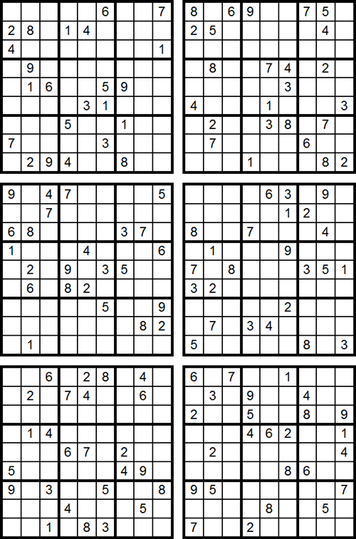 Sudoku Para Imprimir 31