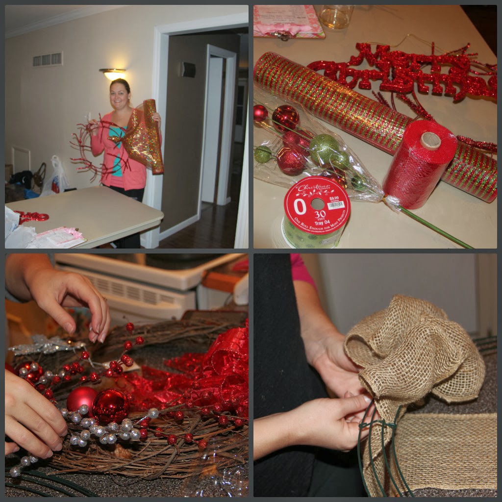 Create. Cook. Teach. Wreaths & Wine Party