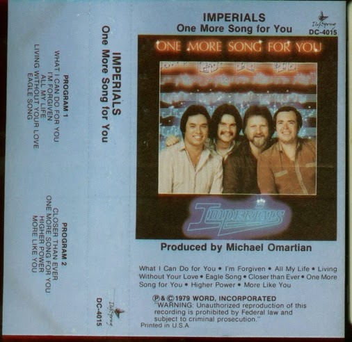 100 Greatest CCM Albums of the '70s 59 ONE MORE SONG FOR