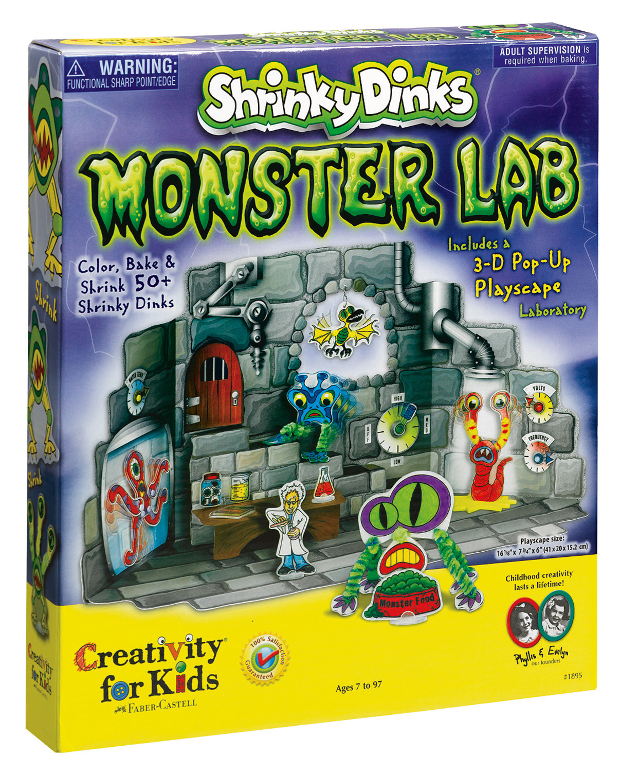 In Between Laundry: Shrinky Dinks Monster Lab Activity Kit (Giveaway with  Creativity for Kids)