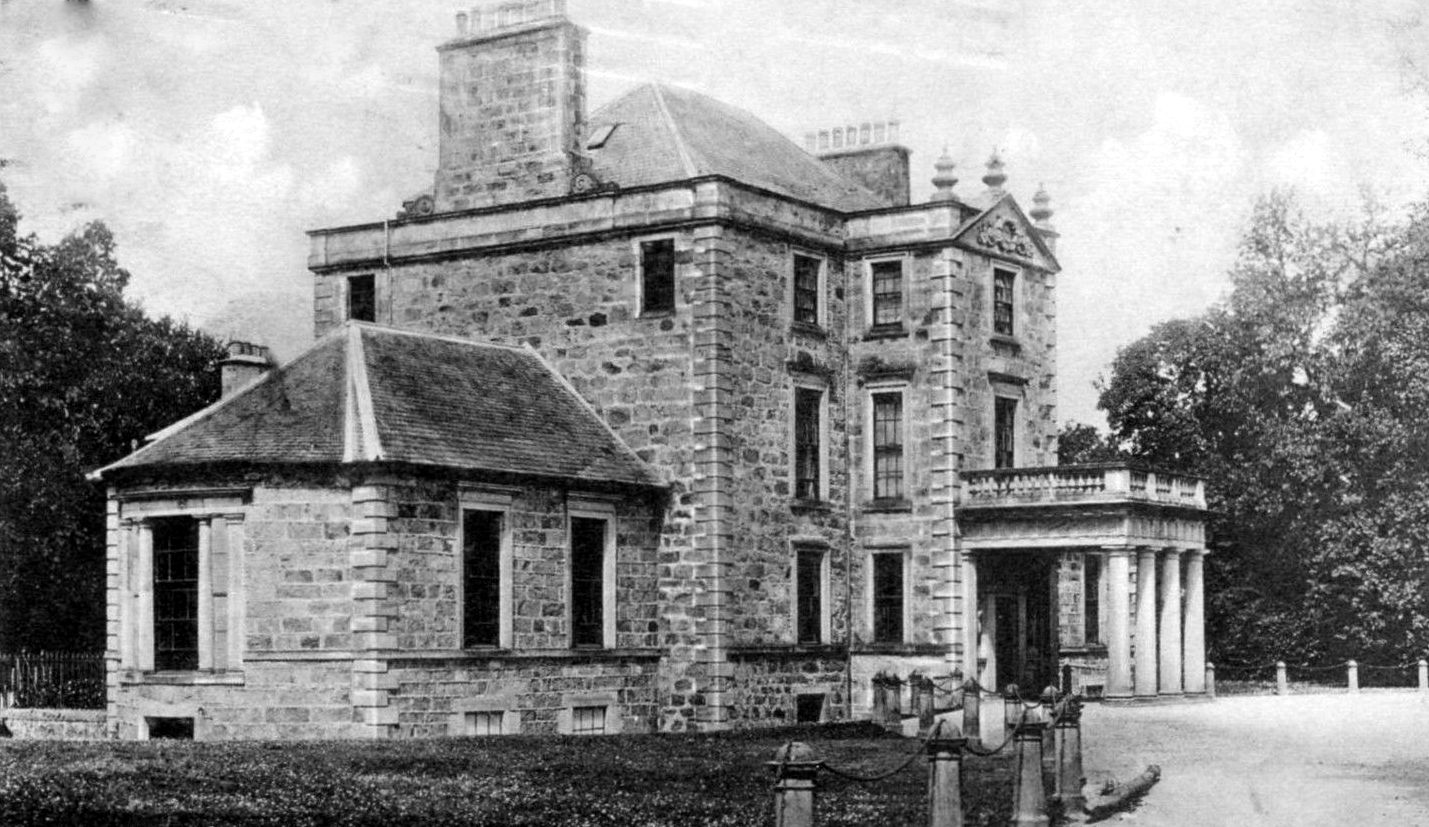 Tour Scotland Photographs Old Photograph Orton House Scotland