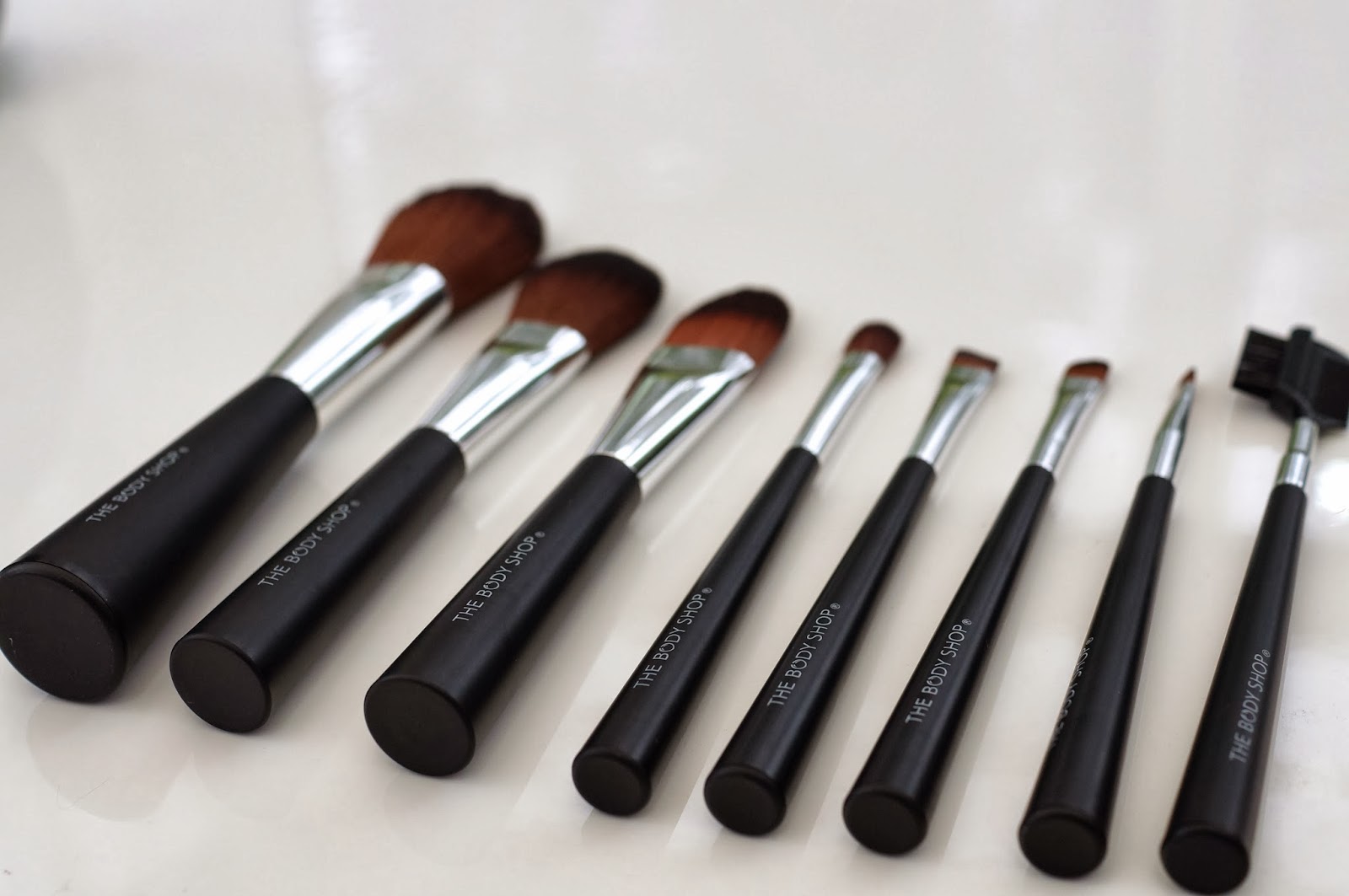 Emtalks The Body Shop Make Up Brush Collection Review