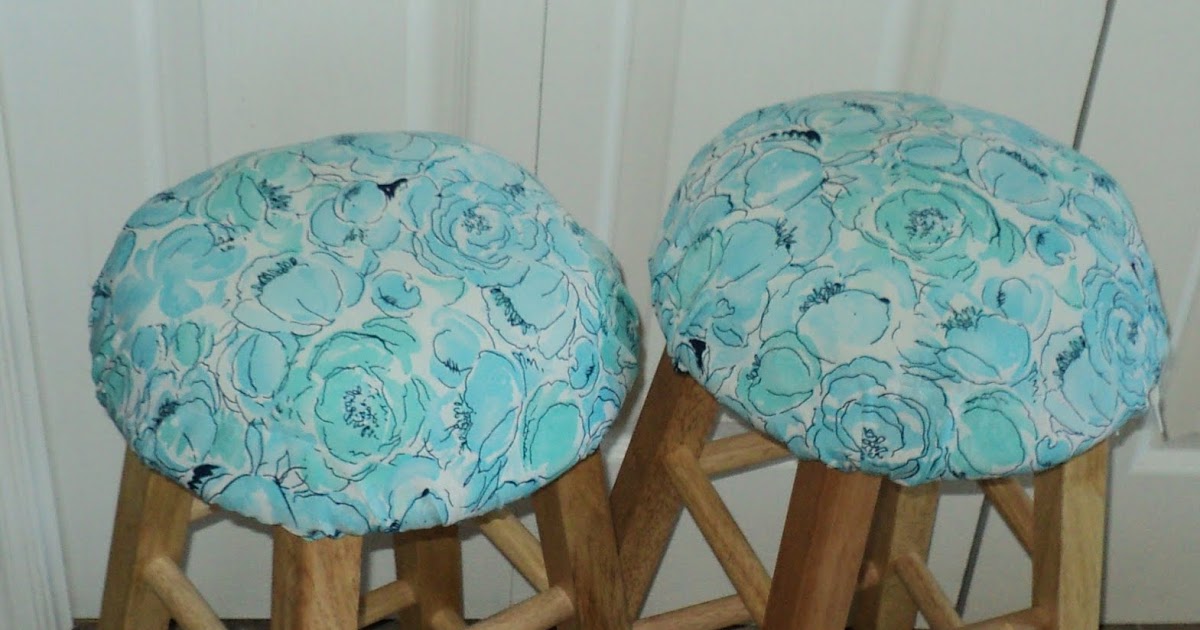 Sewing Our Life Together Bar Stool Seat Covers