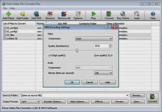 Prism Video Converter 2.01 is a program to convert, compress and edit videos