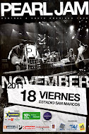 Pearl Jam en Lima 18 Noviembre