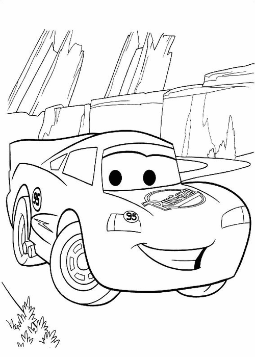 Cars Color Pages Cars Color Pages
