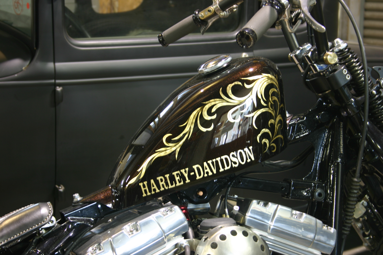 nacell official blog カスタムペイント＆車検 Nacell Custom HarleyDavidson SpringerC