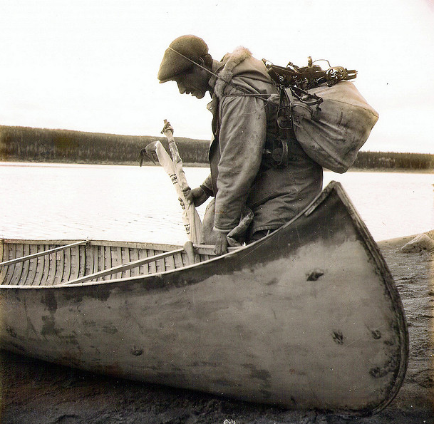 Beaver Bark Canoes Eastern Cree Crooked Canoe