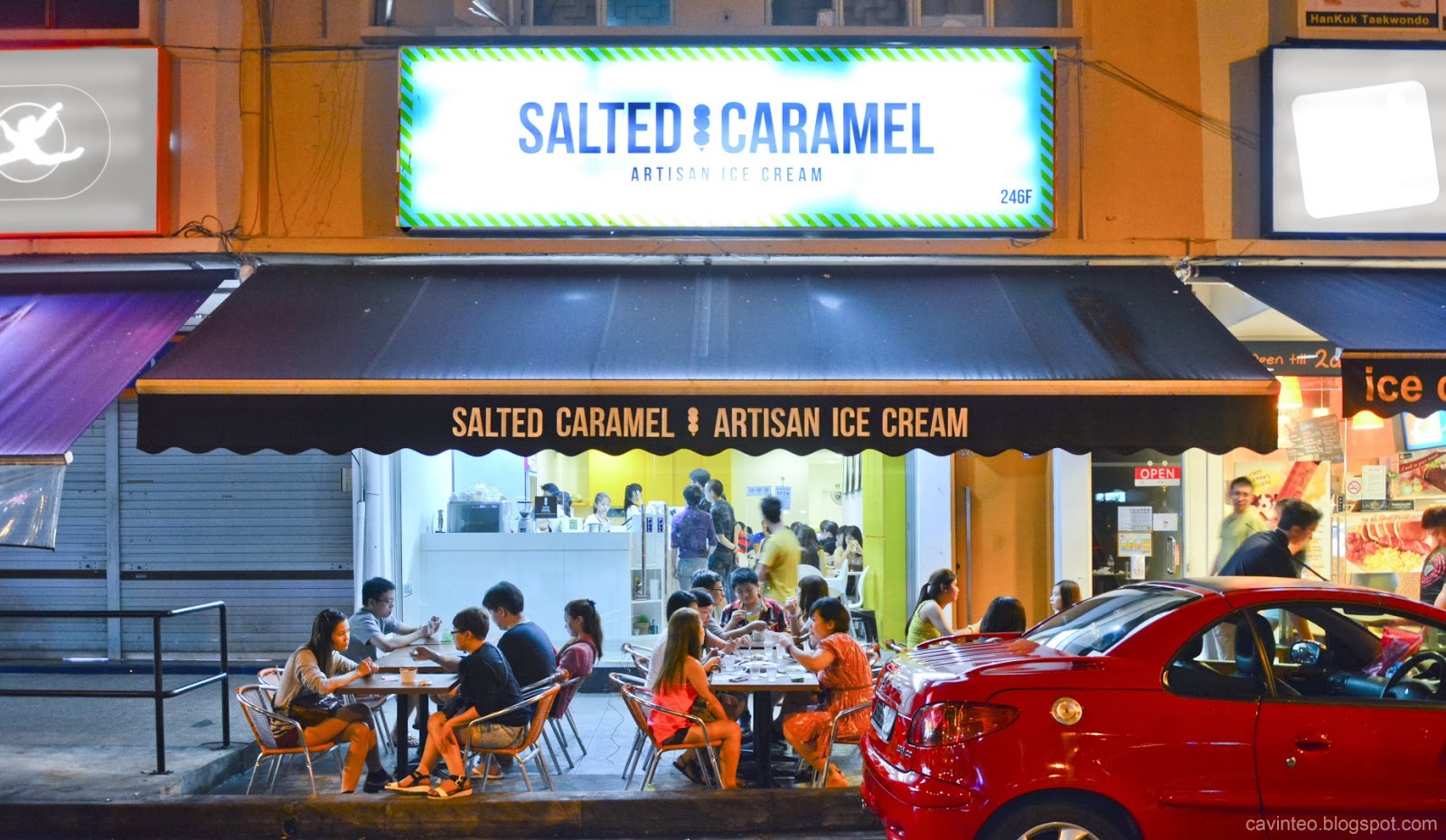 Entree Kibbles Salted Caramel & Artisan Ice Cream Parlour Waffle