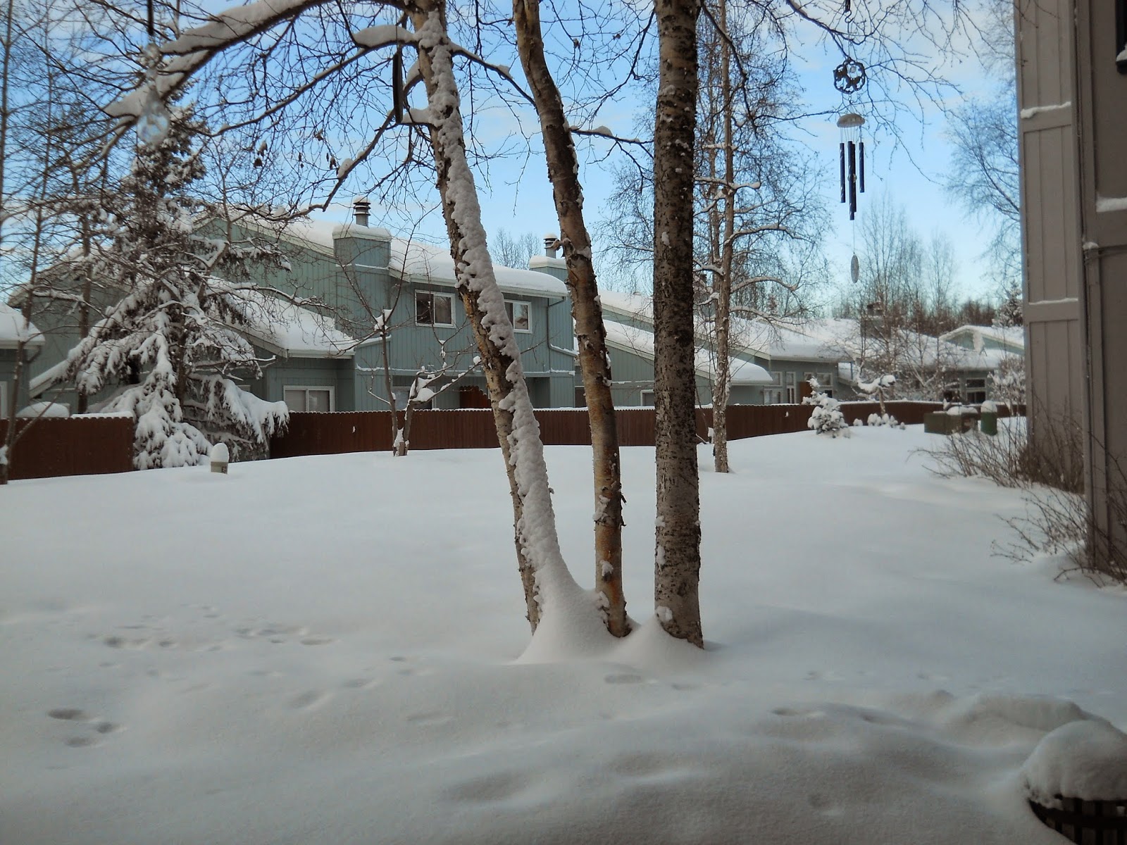 BOBBA CAPS DOXOLOGY MAR 15, 14 .. SNOW IN ALASKA? ON MARCH 15th .. YES!