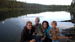 Fishing in Island Park, Idaho, August 2011