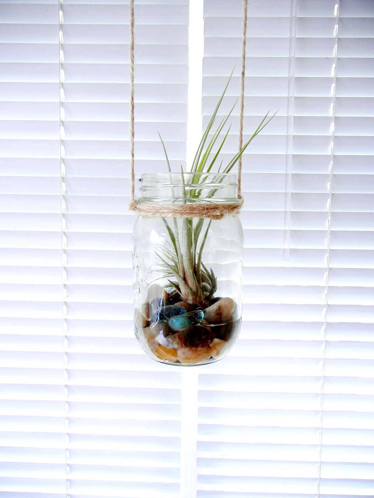 Release Me Creations DIY Wednesday Hanging Mason Jar Planters