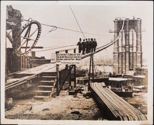 What Did  Brooklyn Bridge  Look Like   Ago 