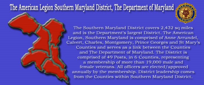 The American Legion Southern Maryland District