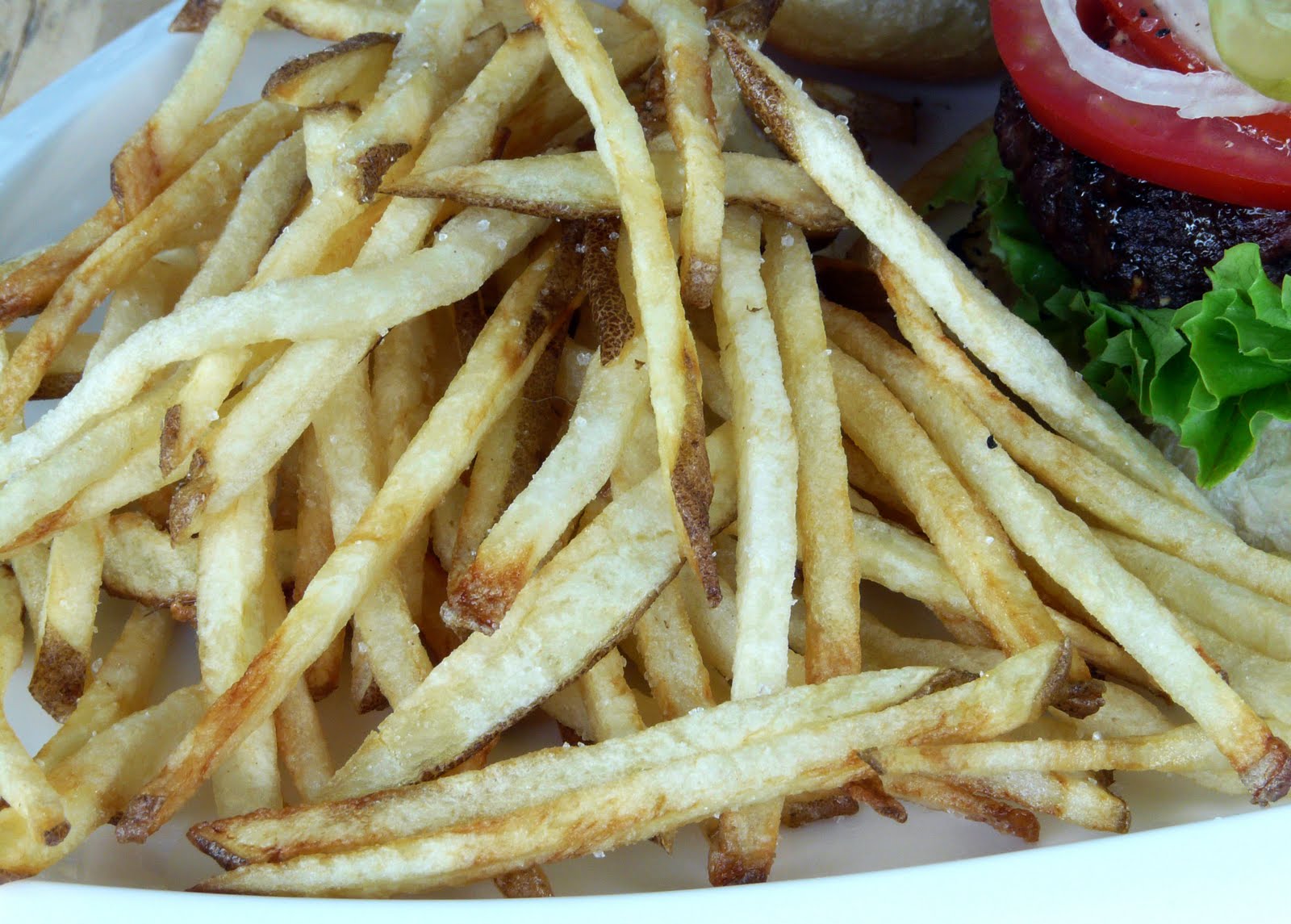 Thibeault's Table Grilled Burgers with Shoestring Fries