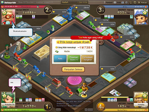 modoo marble monopoly online