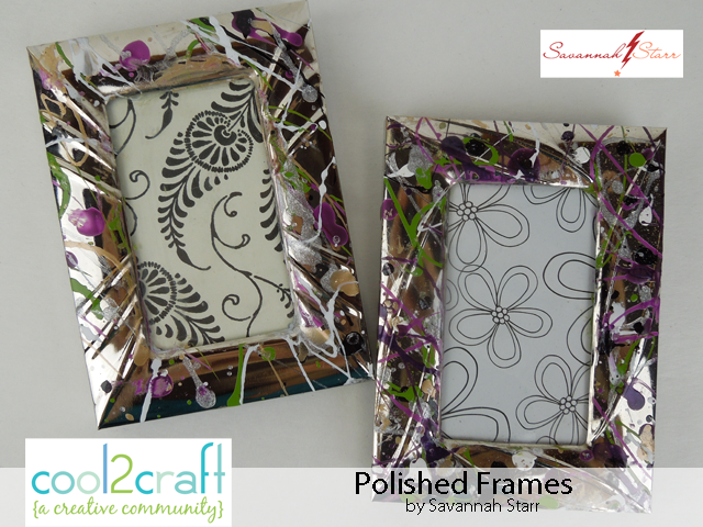 Intuitive Crafter Graffiti Picture Frames Graffiti Picture Frames