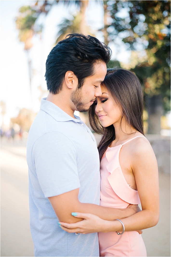 Gorgeous Stylish Santa Monica Engagement Session | Jenna Bechtholt Photography