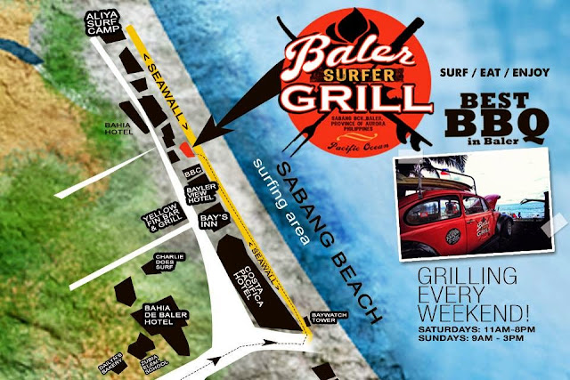 WHERE TO EAT Baler Surfer Grill Sabang Beach